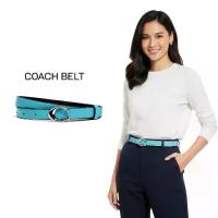 ราคา COACH เข็มขัดผู้หญิง BELT ของแท้ 100% รุ่น 89352 , 18MM (1734297428034684731)