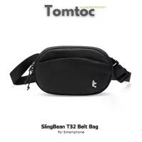 ราคา Tomtoc SlingBean T32 Belt Bag กระเป๋าสำหรับ SmartPhone และ อุปกรณ์เสริมอื่นๆ คาดเอว หนัง แท้ คาดอก mc (1733862313169487231)