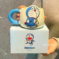 ราคา 2026 Doraemon Ceramic Mug Couple Water Cup High-Value Female Birthday Gift Cup for Home Drinking and Office Use (1733536414378198144)