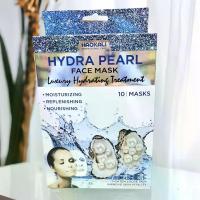 ราคา Haokali Hydra Pearl Face Mask Luxury Hydrating Treatment 10Sheets Bright, Smooth, and Soft Facial Mask Sheets from Premium Extracts. Products Imported from Abroad. Ready for Shipping. (173441988168899