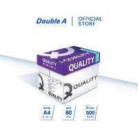 ราคา [COD] [5 รีม Quality Purple] กระดาษถ่ายเอกสาร หนา 80 แกรม ขนาด A4/500 แผ่น ต่อรีม (1731188467757909466)
