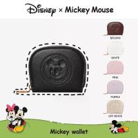 ราคา รีวิวแน่น- Disney กระเป๋าสตางค์ Mickey Mouse รุ่น Mickey wallet ขนาด 11 ช่อง สำหรับเหรียญและตั๋วเงิน พร้อมสี Brown, White, Pink, Purple, Off White [COD] (1733693275158512957)