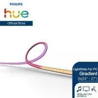 ราคา PHILIPS HUE Strip Gradient PC LED 3x(24-27) นิ้ว (1730924451932506454)