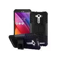 ราคา เคสสำหรับ Asus Zenfone 2 Laser 5.5 นิ้ว ZE550KL, เคสกันกระแทก, เคสนิ่ม, เคสแข็งสองชั้น, โหมดขาตั้ง (1729926452319128460)