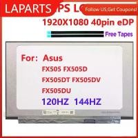 ราคา หน้าจอแอลซีดีสำหรับแล็ปท็อป ขนาด 15.6 นิ้ว รุ่นใหม่ สำหรับ ASUS TUF FX505/FX505D/FX505DT/FX505DV/FX505DU ความละเอียด FHD (Full HD), อัตราการรีเฟรช 120Hz/144Hz, ขั้วต่อ EDP 40 พิน (1734274543191295951)