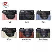 ราคา กระเป๋าครึ่งเคสหนังสำหรับกล้อง Canon G7X3 G7X Mark III G7X2 G7XII G7X Mark II (1733857460808680464)