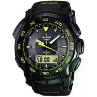 ราคา Casio นาฬิกา PRG-550-1A9 Rasin Strap - Black (1734441286651970712)