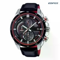 ราคา Casio Edifice นาฬิกาข้อมือผู้ชาย สายหนัง รุ่น EQS-600BL-1A Solar power (1734441002385310872)