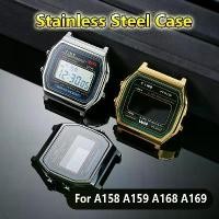 ราคา นาฬิกาโลหะสแตนเลส, เหมาะสำหรับ Casio สแควร์ขนาดเล็ก A158WA-1DF, A159WAD-1DF, A168, เคสสแตนเลสดัดแปลง, กระจกแร่, สำหรับผู้ชายและผู้หญิง (1732888418086192907)