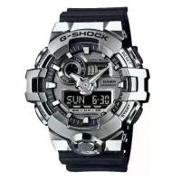 ราคา CASIO รุ่น G-SHOCK GM-700-1ADR GM-700-1A GM-700-1 GM-700 สินค้าใหม่ ของแท้ รับประกันศูนย์ กรอบเงิน metal สายเรซิ่น สีดำ (1733124029109012370)