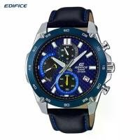 ราคา Casio Edifice นาฬิกาข้อมือผู้ชาย สายหนัง รุ่น EFR-557BL-2AV (1734441364961199256)
