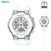 ราคา Casio baby-g นาฬิกาผู้หญิง สีดำ/ชมพู สายเรซิน รุ่น BGA-110TR-7B (CMG) (1734441178923959448)