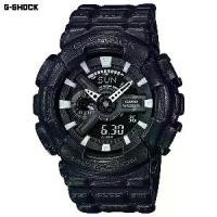 ราคา Casio G-Shock Limited Black Texture Series นาฬิกาผู้ชาย สายเรซิ่น รุ่น GA-110BT-1A (1734441015676929176)