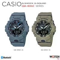 ราคา Casio G-Shock G-Squad นาฬิกาข้อมือผู้ชาย สายเรซิ่น รุ่น GBA-800UC (ฟ้า,เบจ) GBA-800UC-2A GBA-800UC-5A (CMG) (1734440875131634840)
