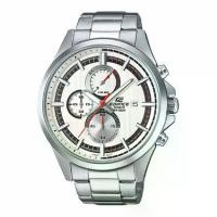 ราคา Casio Edifice นาฬิกาข้อมือผู้ชาย สายแสตนเลส รุ่น EFV-520D-7A (1734441029479924888)