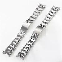 ราคา 19mm 20mm สแตนเลส Oyster Band สำหรับ Seiko Sxns80 Snxs79 Seiko 5 Snxs79k Snxs77k Snxs73 Casio Watch สายสร้อยข้อมือเข็มขัด (1732842733683181323)