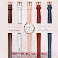 ราคา สายนาฬิกาหนังแท้ สำหรับผู้หญิง มีสีชมพู ขาว แดง และดำ เหมาะสำหรับ Casio และ Fossil สายรัดข้อมือ Folli Follie ทำจากหนังแท้ 12/14 (1732842840265164555)