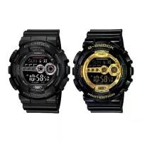 ราคา Casio G-Shock นาฬิกาข้อมือผู้ชาย สายเรซิ่น รุ่น GD-100, GD-100GB-1,GD-100-1B (1732450431883379767)