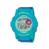 ราคา CASIO Baby-G นาฬิิกาข้อมือสำหรับผู้หญิง สีเขียวสายเรซิ่น รุ่น BGD - 180FB - 2DR (1734441006278345880)