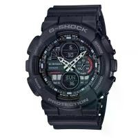 ราคา CASIO รุ่น G-SHOCK GA-140-1A1DR GA-140-1A1 GA-140 GA1401A1DR สีดำล้วน สายด้าน สินค้าใหม่ ของแท้ รับประกันศูนย์ (1733161677230933906)