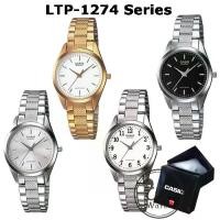 ราคา !!ประกัน1ปีและกล่อง CMG!! CASIO รุ่น LTP-1274G LTP-1274D นาฬิกาผู้หญิง สายสแตนเลส LTP-1274 LTP1274 (1731279093500905088)