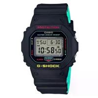 ราคา CASIO รุ่น G-SHOCK DW-5600CMB-1DR DW-5600CMB DW-5600CMB-1 สีดำ สายด้านในฟ้า เขียว สวยมาก สินค้าใหม่ ของแท้ รับประกันศูนย์ (1733163393724614546)