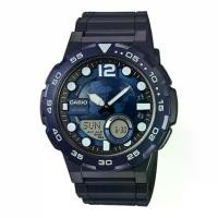 ราคา Casio Standard นาฬิกาข้อมือ 10 year battery รุ่น AEQ-100W-2AV (1734441173454193816)