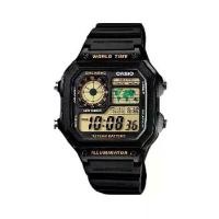 ราคา Casio นาฬิกาข้อมือผู้ชาย รุ่น AE-1200WHB-1BVDF SPORTY Men's Watch Quartz (1733520715085874311)