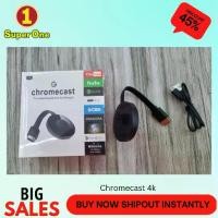 ราคา Chromecast G2 4K Ultra HD for high-resolution TVs Streaming with Google Miracast technology supports multiple devices.Easy to use. (1733862036508870637)