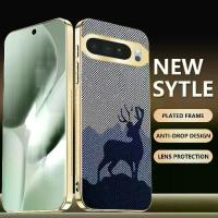 ราคา เคสโทรศัพท์ลายกวาง สำหรับ Google 6a, Google 7, Google 7a กันไฟฟ้าลัดวงจร ทนการตกกระแทก เป็นเคสป้องกัน; สำหรับ Google Pixel 6 Pro, Google Pixel 7 Pro, Google Pixel 9, Google Pixel (1734437377633388172)