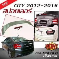 ราคา สปอยเลอร์ สปอยเลอร์หลังรถยนต์ CITY 2012 2013 2014 2015 2016 2017 2018 ทรง M-DULO ยกมีไฟเบรค สินค้านำเข้า (งานดิบไม่ทำสี) (1733191512083760137)