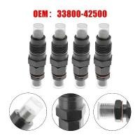 ราคา หัวฉีดน้ำมันเครื่องรถยนต์ 4 ชิ้น 33800-42500 สำหรับ HYUNDAI GALLOPER II H-1/STAREX Bus, H1 H100 PORTER Bus TERRACAN (1732370629176362523)