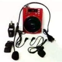 ราคา PK HURRIC ONE ลำโพงมินิคาดเอว พร้อมไมค์ลอยครอบศีรษะอย่างดี/อัดเสียงผ่านไมโครโฟนได้ รุ่นHP-556 (สีแดง) (1729847275548019256)