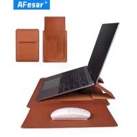 ราคา กระเป๋าใส่โน๊ตบุ๊คแบบยืน, มัลติฟังก์ชั่น, วัสดุหนัง PU, เคสสำหรับ Macbook Air Pro 13 15 และโน๊ตบุ๊ค, เหมาะสำหรับ Huawei, Lenovo, Xiaomi, Macbook air 11 12 13.3 15.4 นิ้ว, กระเป๋าใส่แขน (17327064031852