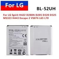 ราคา BL-52UH แบตเตอรี่ใหม่สําหรับ LG Spirit H422 D280N D285 D320 D325 DUAL SIM H443 หนี 2 VS876 L65 L70 MS323 2040mAh เคส ไอโฟน17promax (1733735111157319622)