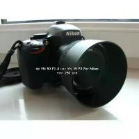 ราคา ฮูด YN Nikon 50mm f/1.8 & 35mm f/2 ทรงกระบอก หน้าเลนส์ 58mm มือ 1 COD (1733615113932342897)