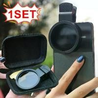 ราคา CPL Filter, 52mm, สำหรับเลนส์กล้องโทรศัพท์, คลิปออน, ตัวกรองโพลาไรซ์, เหมาะสำหรับสมาร์ทโฟน iPhone 15/14/13/12/11, เข้ากันได้กับกล้อง Canon และ Nikon, เลนส์ (1733362197380630263)