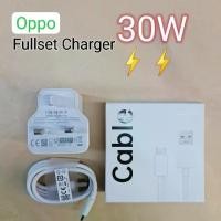 ราคา Oppo 30W Fullset Charger With Type-C USB Cable Support SuperVOOC Fast Charging For Oppo A76 A77s A93 A95 A96 (1734397503679530793)