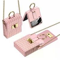 ราคา กระเป๋าโทรศัพท์หนังถักเงาหรูหรา กระเป๋าเป้สะพายหลังโซ่มินิพร้อมที่ใส่แหวนฟิล์มแก้ว เคสโทรศัพท์สำหรับ Samsung Galaxy zflip5 Z Flip 4 Flip3 Flip2 oppo findN2flip (1729814225621125180)