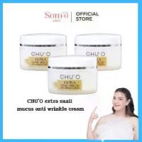 ราคา ครีมหอยทาก(3 Jars) Chu O Gold Box Snail Mucus Cream Chu O Extra Snail Mucus Anti Wrinkle Cream Chu'O (1734440263073564292)