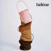ราคา Helene - Suede Mini Bucket กระเป๋าทรงบัคเก็ตหนังกลับ หนังวัวแท้ สไตล์ minimal (1733013810972231599)