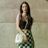 ราคา (ใช้โค้ด:30WOW15ลด200.-) Caseharden Bucket Bag กระเป๋าทรงขนมจีบ ทรงถังบักเก็ต [ขนมจีบ] (1733585149493216368)