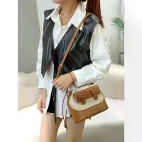 ราคา Yunabee กระเป๋าแบรนด์แท้ 33605# ทรง Bucket Bag ไซส์ฐานกระเป๋า 8นิ้ว แถม ถุงกระดาษฟรี ทุกออเดอร์ พร้อม ส่ง วินเทจ topologie bag (1733201725195715758)