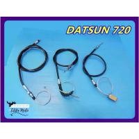 ราคา HANDLE BRAKE CABLE "SHORT" SET Fit For NISSAN DATSUN 720 // สายเบรคมือช่วงสั้น สีดำ (3 เส้น/ชุด) (1734180140263835021)