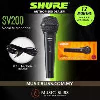 ราคา Applicable to Shure SV200 Dynamic Vocal Microphone with XLR to QTR Cable, 6.3 mm (SV-200 / SV 200) (1734011981901956743)