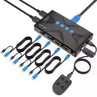 ราคา MT-VIKI 4k HDMI 4 port usb2.0 hdmi kvm switch with kvm cable (1729636200118847900)