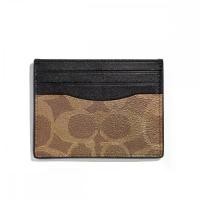 ราคา กระเป๋าใส่บัตร COACH F58110 SLIMCARD CASE IN SIGNATURE CANVAS (QBTN2) (1733780924139013947)