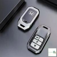 ราคา *สินค้าพร้อมส่ง* เคสกุญแจรถยนต์ Honda เคสกุญแจรีโมทรถยนต์ เคสกุญแจโลหะรีโมทรถยนต์ ฮอนด้า Car Key Case มาพร้อมพวงกุญแจ (1733811894563801047)