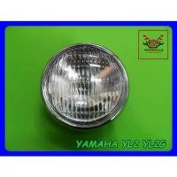 ราคา HEADLIGHT HEADLAMP with "BLACK" CASE Fit For YAMAHA YL2 YL2G // ไฟหน้า จานฉาย พร้อมหน้ากาก สีดำ (1732562882567767549)