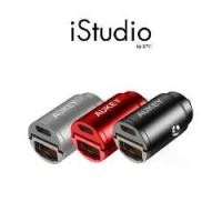ราคา AUKEY CC-A3 NANO SERIES 30W 2-PORT CAR CHARGER fast car charger (1733586575382840379)